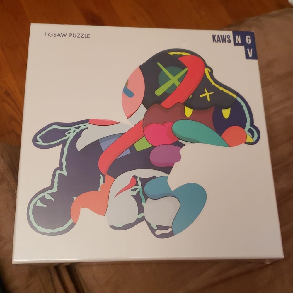 KAWS NGV STAY STEADY JIGSAW PUZZLE 2019 BRAND NEW 1000 PIECES